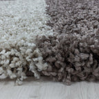 High pile floor rug - Tuggy Taupe
