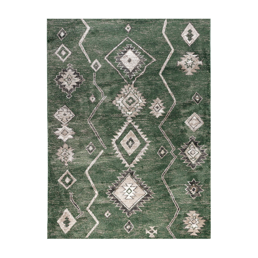 Berber rug - Blend Aztec Green
