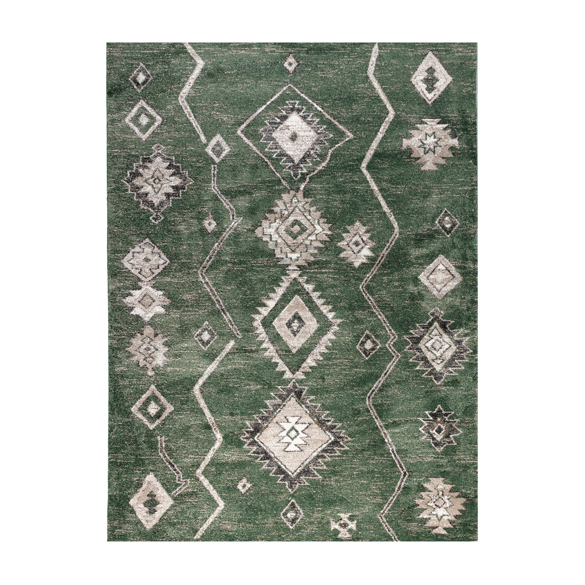 Berber rug - Blend Aztec Green