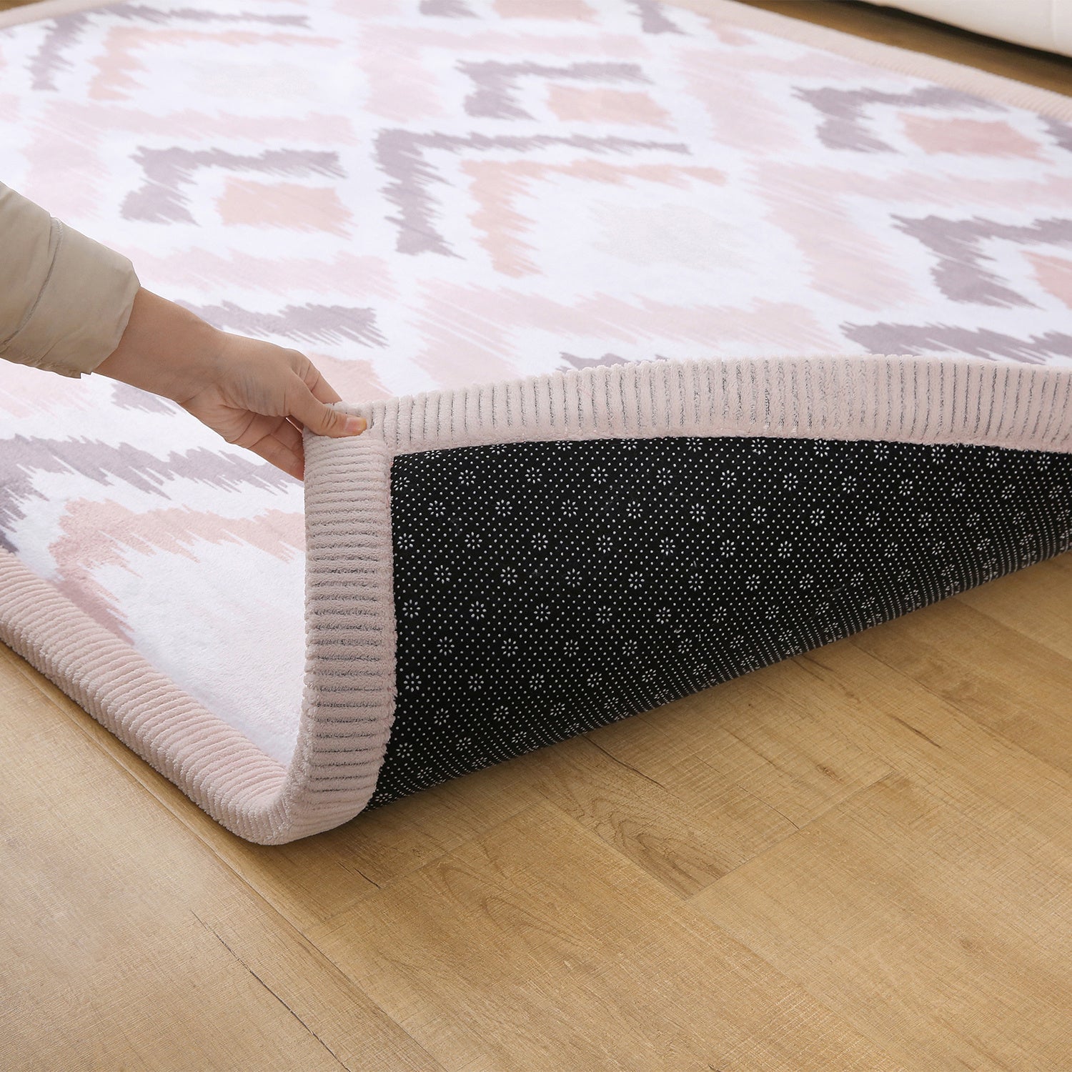 Soft XL Play Mat - Ozzy Diamond Pink