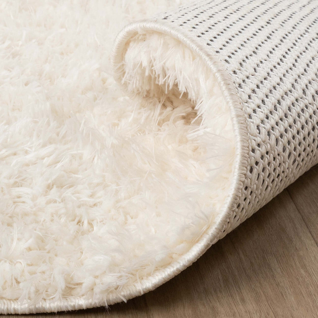 Shaggy Rug - Blaze Cream/White