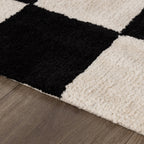Checkerboard Rug - Blox Black