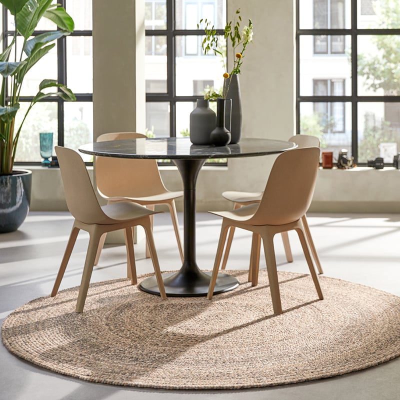 Round wool rug - Bellano ST Beige 142