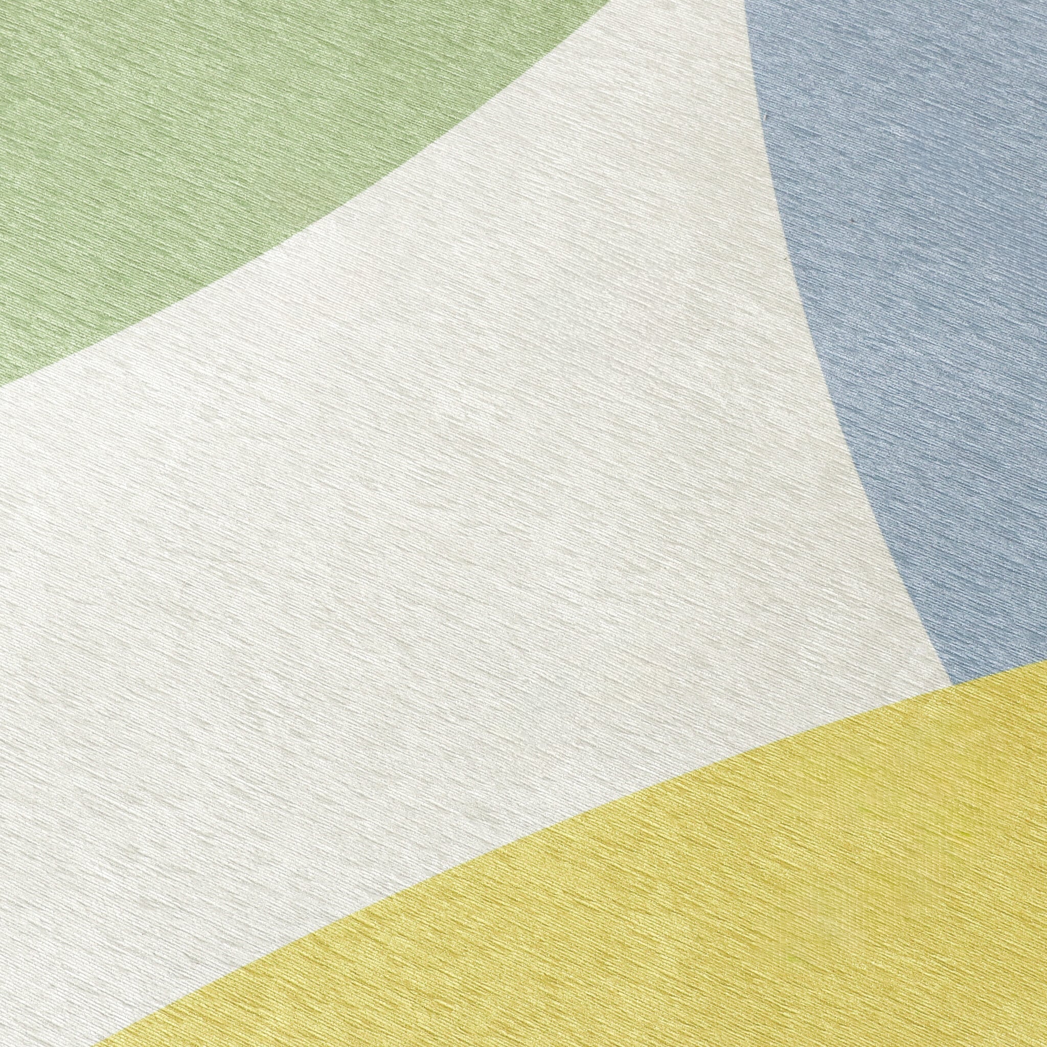 Geometric Rug – Swing Circles Blue/Green