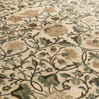 Floral rug - Rosie Cream