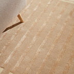 Modern wool floor rug - Fano Beige