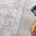 Washable Runner - Domingo Mandala Beige