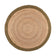 Jute Rug - Fair Round Natural/Green