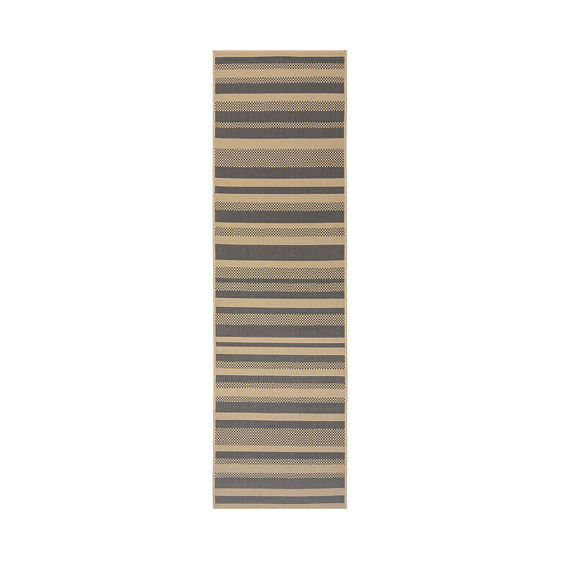 Retro balcony rug - Floreno Noto Grey