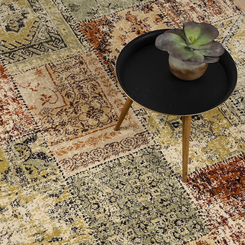 Patchwork Rug - Itasca Multicolor 6342