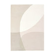 Wool Floor Rug - Shades White/Cream 100