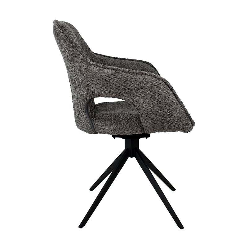Dining chair - Zara Dark Grey