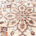 Round Vintage Outdoor Rug - Santo Medallion Terra