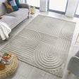Modern Floor Rug - Solacio Zen Grey
