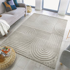 Modern Floor Rug - Solacio Zen Grey
