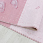 Children's Floor Rug - Pleun Little Princess Pink