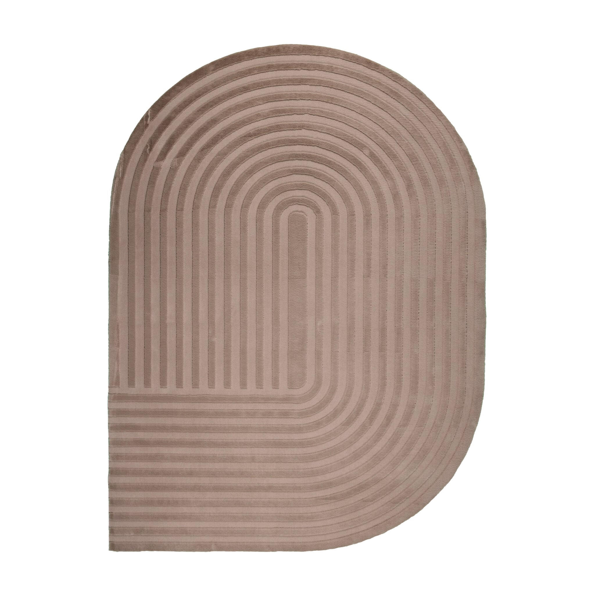 Irregular Rug - Flowy Arch Taupe