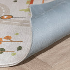 Car Play Rug - Rocky Ride Grey