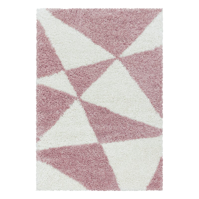 High-pile floor rug - Tuggy Pink