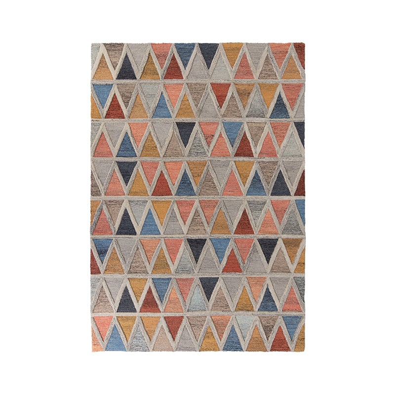 Graphic floor rug - Mado Moretz Multicolor