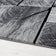 Modern Hallway Runner - Jena Black 9260
