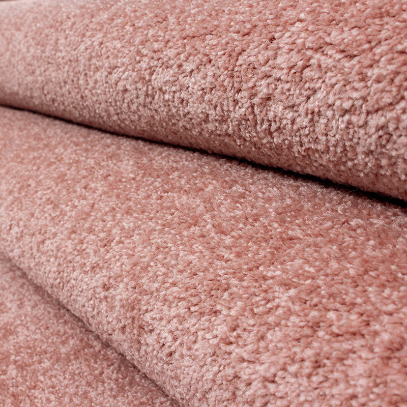 Low pile floor rug - Asa Pink