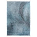 Modern Floor Rug - Optimism Breeze Blue