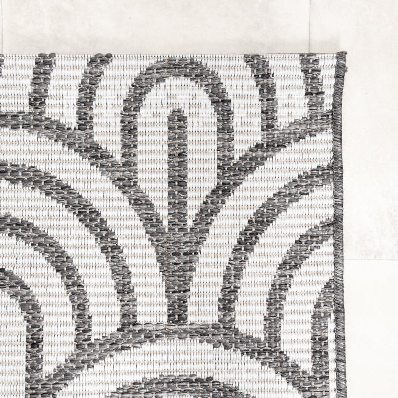 Outdoor Rug - Summer Arch Grey