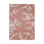 Floral floor rug - Sakura Copper Pink 9371