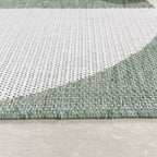 Outdoor Rug - Summer Shapes Green