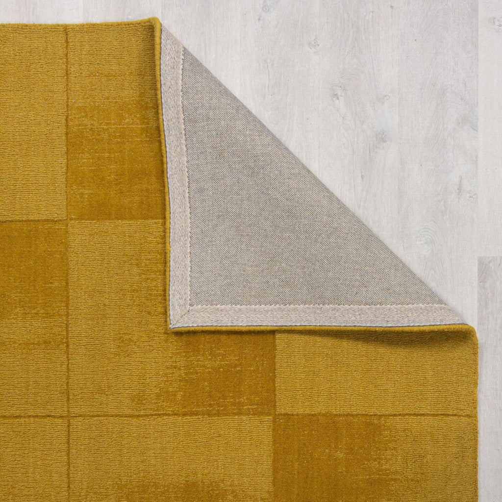 Hand-tufted floor rug - Dido Yellow