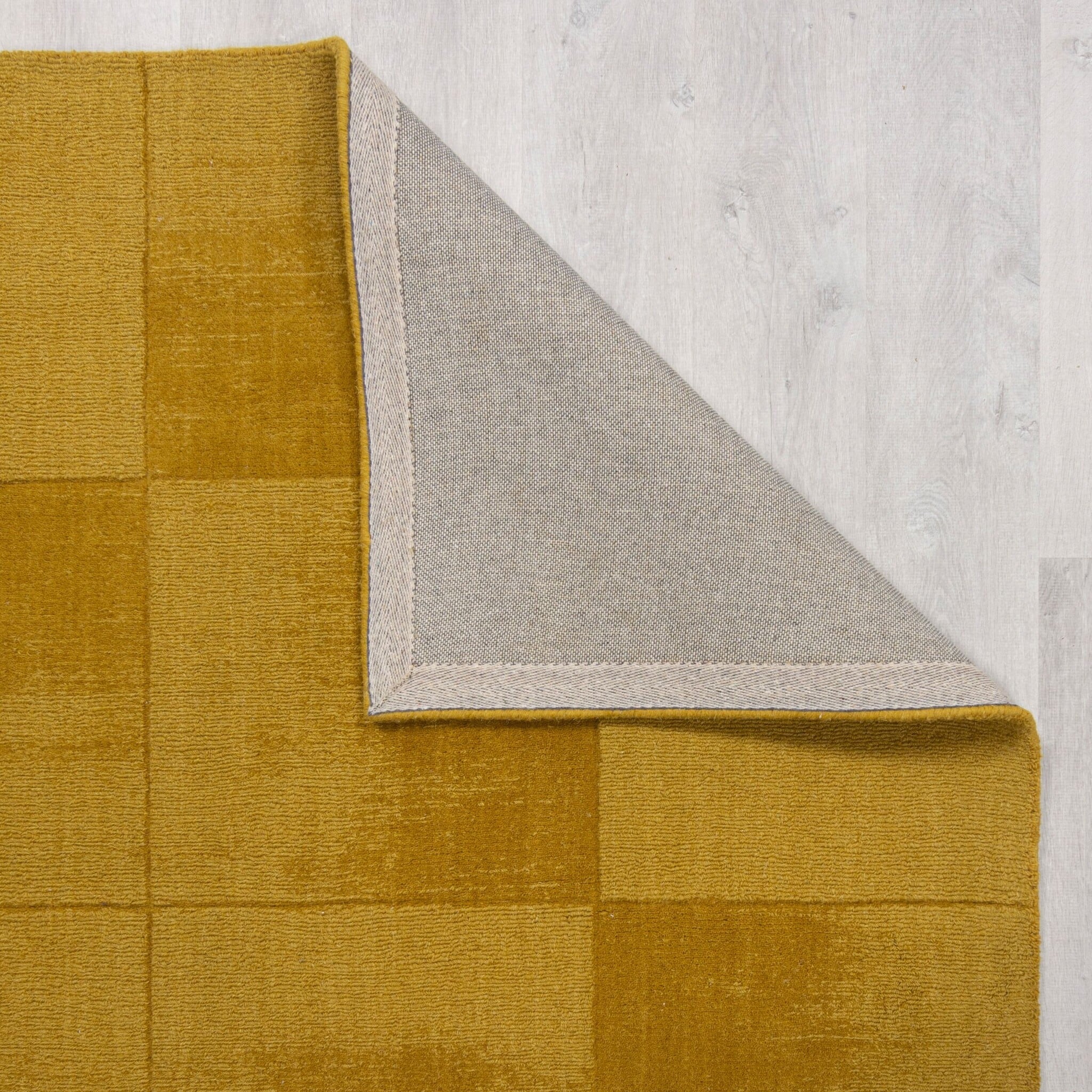 Hand-tufted floor rug - Dido Yellow