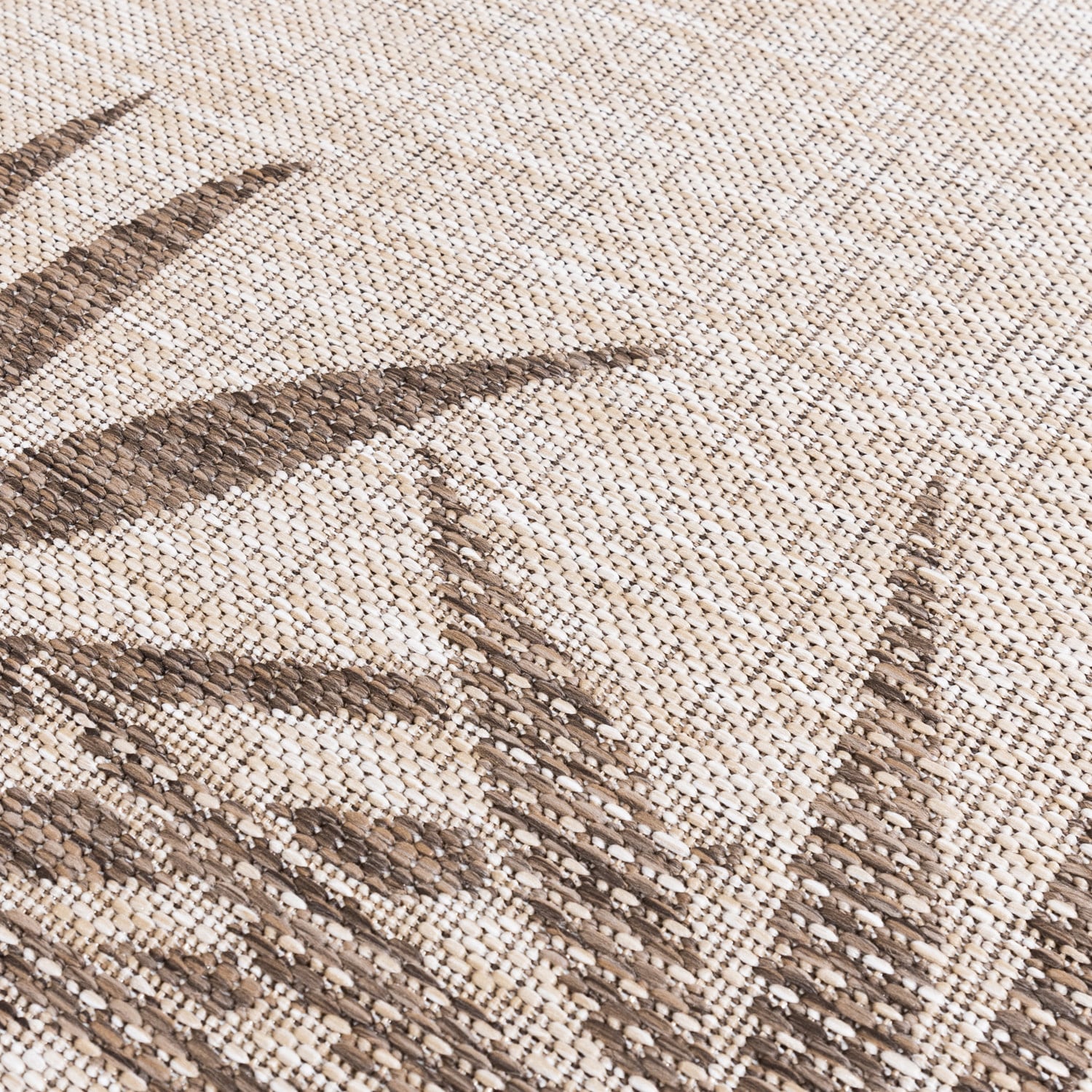 Outdoor Rug - Tiga Edge Taupe
