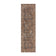 Jute runner - Mauro Vintage Brown/Blue