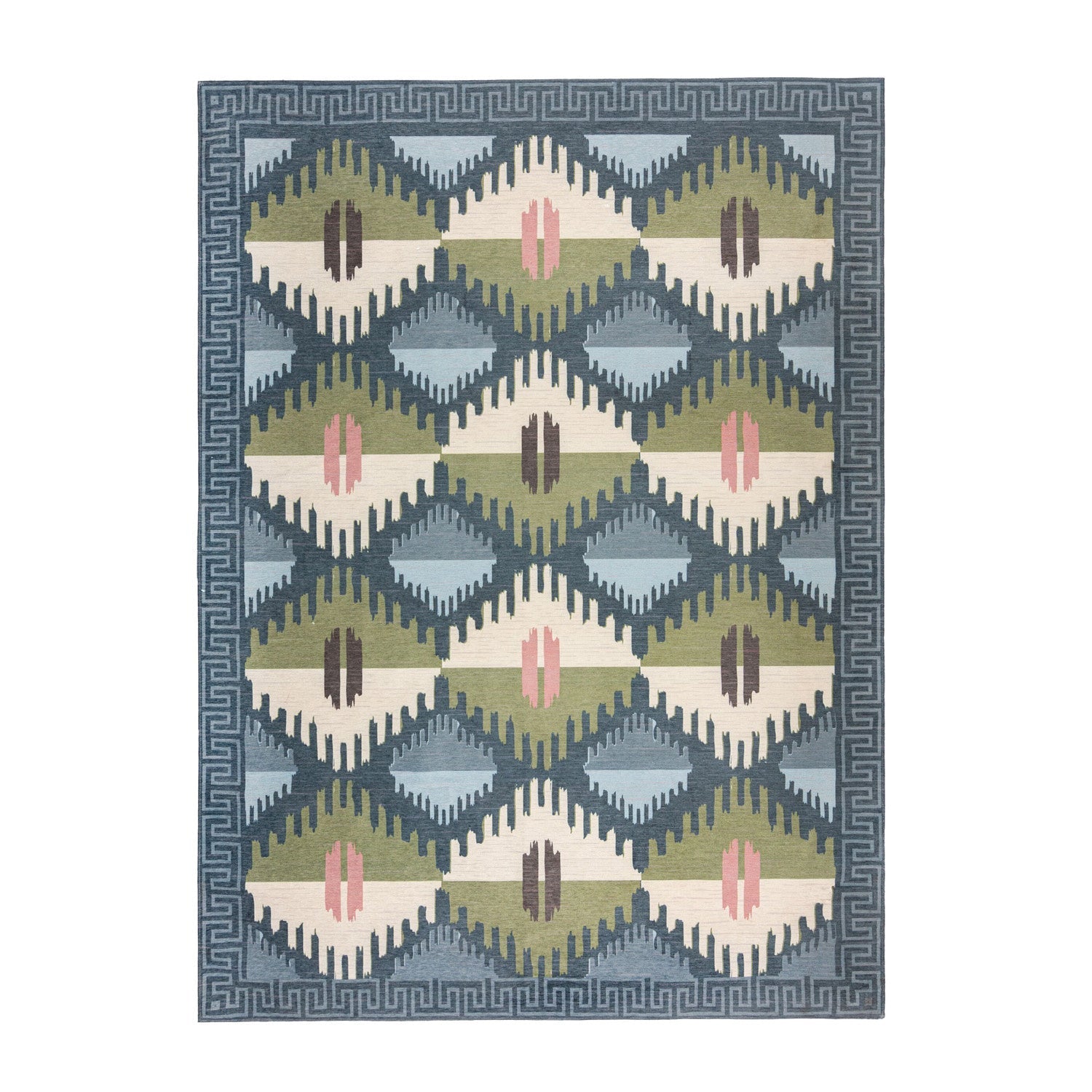 Washable Floor Rug - Fabio Kelim Multicolor