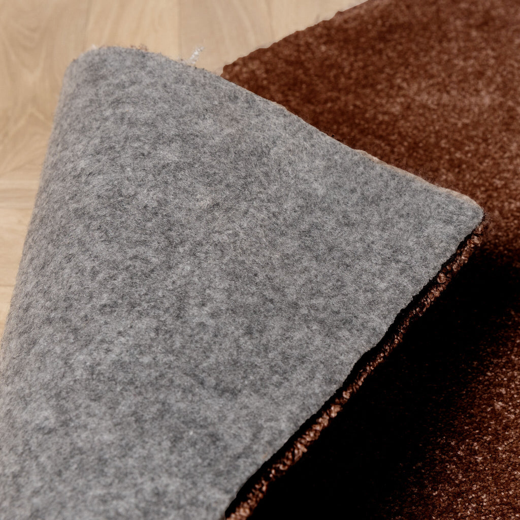 Washable rug - Clean Dark Brown