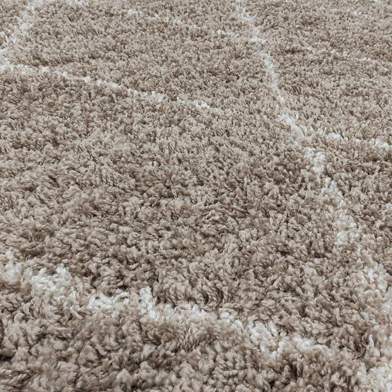 Berber Rug - Agadir Lines Beige/Cream