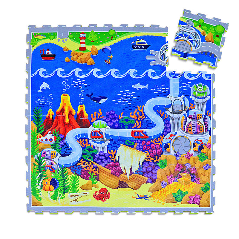 Foam Puzzle Mat - Max Ocean Multicolor