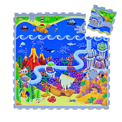 Foam Puzzle Mat - Max Ocean Multicolor