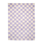 Retro Rug - Gambit Lilac/White