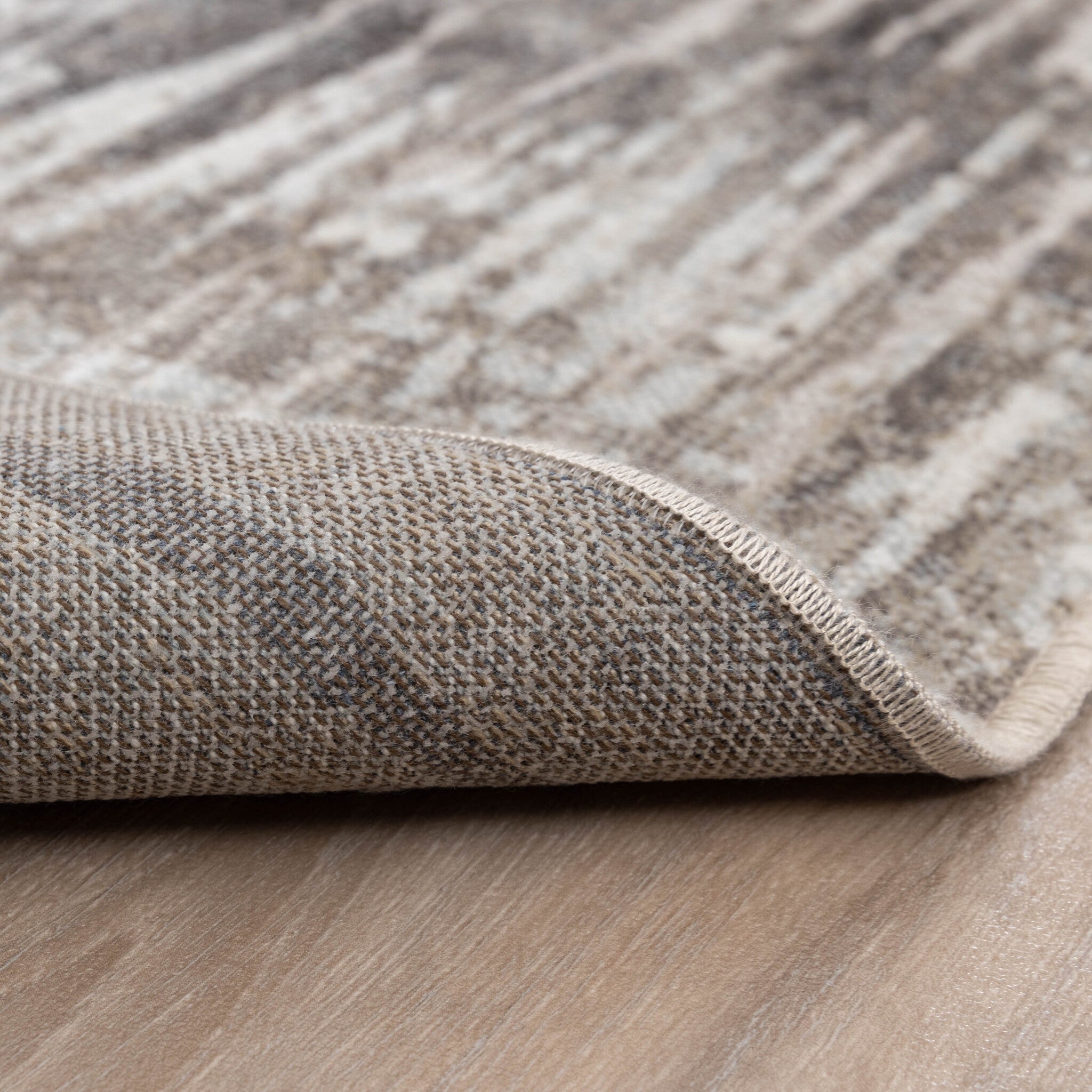 Modern Rug - Hendrix Grunge Cream/Grey
