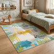 Kids Rug - Jungle Lion Multicolour