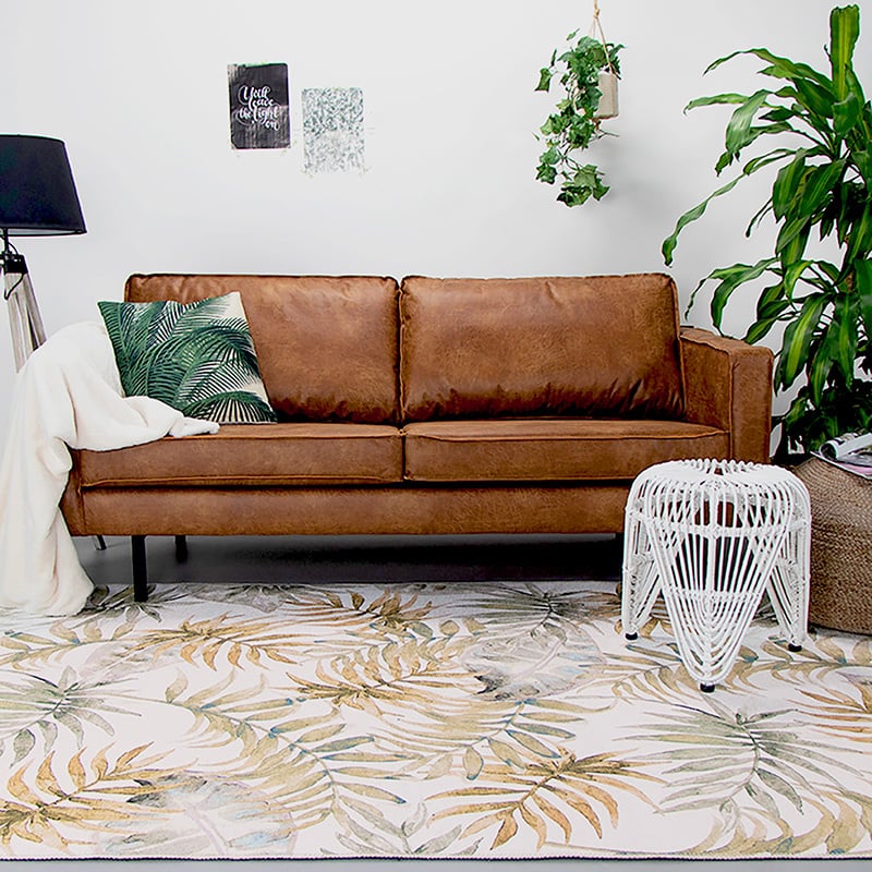 Botanical Rug - Palmier Leaves Nature