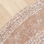 Round Vintage Rug - Admire Taupe