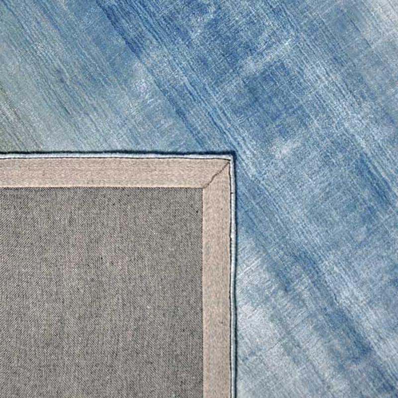 Viscose floor rug - Rachelle Blue/Green