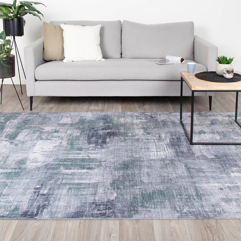 Modern Rug - Strength Grey/Green