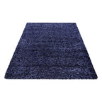 High-pile Floor Rug - Life Blue