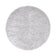 Round High Pile Rug - Lofty Light Grey