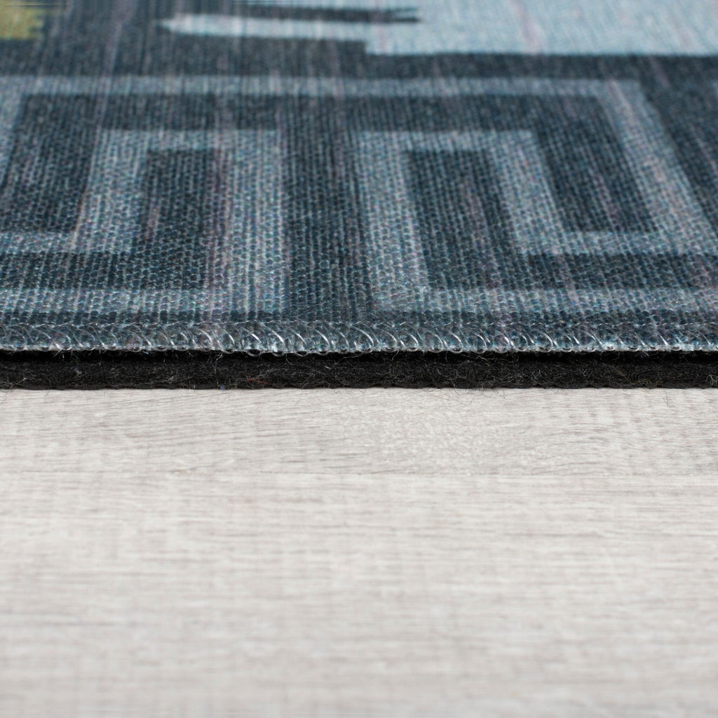 Washable Floor Rug - Fabio Kelim Multicolor