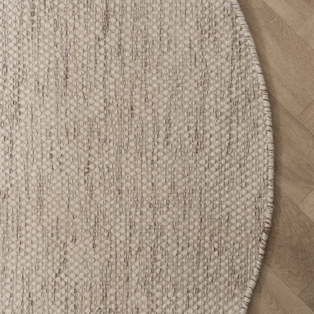 Round Wool Rug - Bliss Beige/Blended